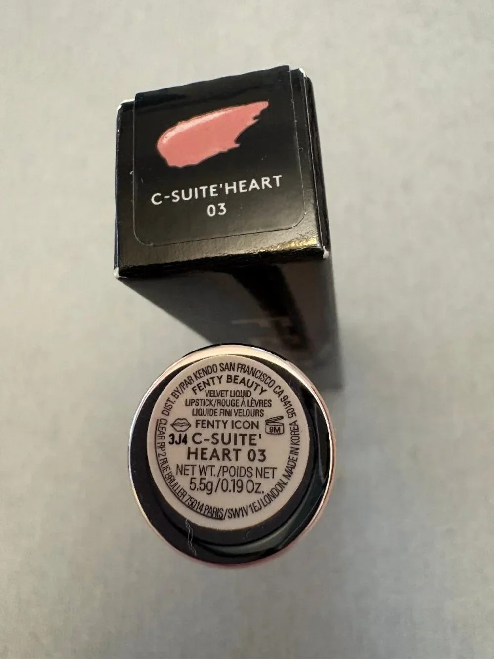 FENTY ICON C-SUITE'HEART + L'BEL DUO VELVET LIPSTICKS